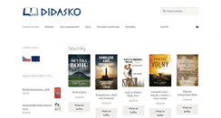 Desktop Screenshot of didasko.cz