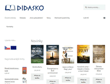 Tablet Screenshot of didasko.cz